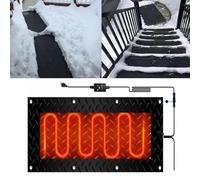 TYGIYY Tapis de déneigement - Tapis d'extérieur antidérapant en Caoutchouc for Le déneigement Hivernal - Appareil antidérapant 360 W avec Cordon d'alimentation(40x160cmx1Pcs)