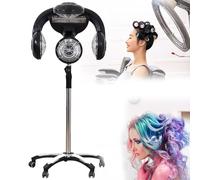 TYH Capot De Sèche-Cheveux sur Pied 1200 W, Sèche-Cheveux Infrarouge Orbital, Processeur De Couleur De Cheveux Orbital Et Accélérateur De Séchage Multifonction, Température Et Hauteur Réglables