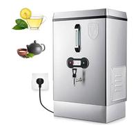 TYH Chauffe-Eau Commercial, Chauffe-Eau Automatique en Acier Inoxydable 30 L, Double Filtration, Remplissage Automatique De l'eau, Économe en Énergie, Sûr Et Anti-brûlure À Sec, Acier Inoxydable