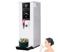 TYH Chauffe-Eau Instantané Commercial 40 L, avec Distributeur Automatique, Chauffe-Eau, 2,5 KW, Remplissage Automatique, en Acier Inoxydable, Robinet Anti-Goutte, Chauffage Rapide