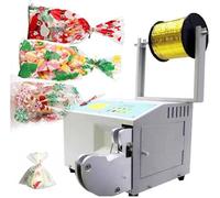 TYH Fermeture Semi-Automatique De Sacs avec 3 Rouleaux De Colliers De Serrage, Machine Électrique À Attacher par Torsion, Diamètre 0,12-1,26 Po, 40 Attaches par Minute, pour Bonbons, Fruits