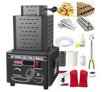 TYH Four De Fusion d'or Électrique 5 000 W, Température Maximale 1 600 °, Module Igbt 2 912 ℉, Four De Fusion À Moyenne Fréquence, Kit De Moulage De Métal, Refroidissement par Circulation d'eau