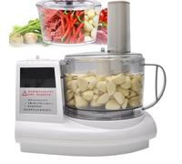 TYH Hachoir à ail électrique 500 W, Hachoir à Viande Portable de 1,5 L, Vitesse réglable, Robot culinaire Amovible, pour oignons, ail, Noix, Gingembre, Viande, Piment