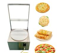 TYH Laminoir À Pâte À Pizza Professionnel, Machine À Chapati Et Roti, Disque De 40 Cm De Diamètre, Presse À Gâteaux Automatique, Machine À Pâte À Épaisseur Réglable, pour Boulangeries