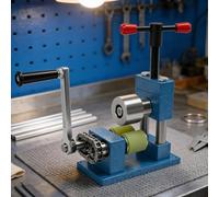 TYH Machine À Cintrer Les Anneaux À Manivelle, Presse À Cintrer Manuelle Multifonctionnelle, Outil De Bricolage pour La Fabrication De Bracelets Et De Boucles d'oreilles en Or Et Argent