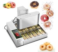 TYH Machine À Mini-Donuts Commerciale À 6 Rangées, Grande Capacité 2 600 Pièces/h, Machine À Beignets, Machine À Beignets Frits, Machine À Beignets en Acier Inoxydable, Équipement De Restauration