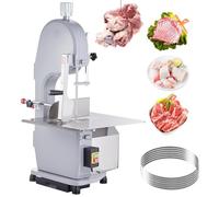 TYH Machine De Découpe D'os De Scie À Ruban Électrique Commerciale 1500 W, Établi Télescopique Réglable De 50 X 38 Cm, Longueur De La Lame De Scie 1650 Mm, Coupe-Viande Au Congélateur