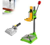 TYH Support pour Perceuse À Colonne, Perceuse À Colonne Industrielle De Table, avec Base Réglable en Fonte, Perçage Vertical Et Angulaire De Précision avec Échelle Intégrée, pour Un Perçage Précis