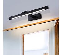 TYhogar Lampe Miroir LED Salle de Bain 40cm 3 réglages de température de couleur Murale Salle de Bain 270° Rotatif Applique Murale 920LM 8W IP44 Intérieure Lampe pour Tableau 3000K/4500K/6000K