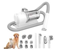 TYIIIIII Kit d'aspirateur de toilettage pour Chiens 6 en 1, pour Perdre Les Poils d'animaux, capacité de 2,5 L, Nettoyage de la Maison