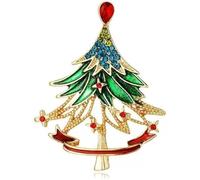 TYIM7 Christmas Tree Brooch Brooches and Pins for Women for women Lapel Pin Ladies Jewelry Vintage Charms .AT7