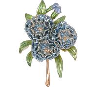 TYIM7 Daisy Brooch Brooches and Pins for women for Lapel Pin Ladies Jewelry Blue Charms .AT7