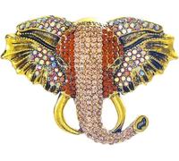 TYIM7 Elephant Brooch Brooches and Pins for women for Frog Gifts Lapel Pin Ladies Jewelry Charms .AT7