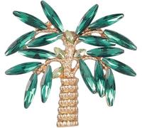 TYIM7 Green Tree Brooch Brooches and Pins for Women for women Lapel Pin Ladies Jewelry Charms Small Gifts .AT7