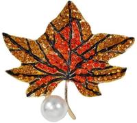 TYIM7 Maple Leaf Brooch Brooches and Pins for women for Fashion Lapel Pin Ladies Jewelry Small Gifts .AT7