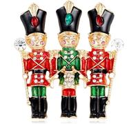 TYIM7 Nutcracker Brooch Brooches and Pins for Women for women Lapel Pin Ladies Jewelry Charms Small Gifts .AT7