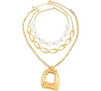 TYIM7 Pearl Necklace for women Chunky Gold Fashion Accessories Unique Gifts for .AT7