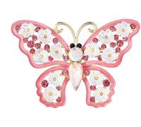 TYIM7 Pink Butterfly Brooch Brooches and Pins for Women for women Lapel Pin Ladies Jewelry Charms Small Gifts .AT7