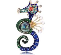 TYIM7 Seahorse Brooch Brooches and Pins for Women for women Lapel Pin Ladies Jewelry Vintage Charms .AT7