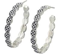 TYIM7 Silver Earrings for women Statement for Gold Jewelry Chunky Courtly-style Vintage .at7