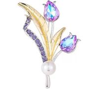 TYIM7 Tulip Brooch Brooches and Pins for Women for women Lapel Pin Ladies Jewelry Charms Small Gifts .AT7