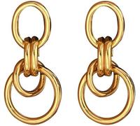 TYIM7 Vintage Gold Earrings for women Sparkly Jewelry for Chunky Fashion Gifts .at7