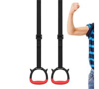 Tyinerc Anneaux de traction - Anneaux de traction pour l'entraînement physique - Appareil de gymnastique pour enfants - Pour la musculation à la maison - Activité préscolaire - Éducation sportive