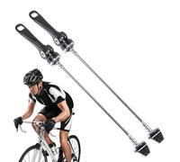 Tyinerc Axe Rapide Pour Vélo | Paire d'Axes Rapides à Levier | Accessoires Cyclisme Pour Réparation Pneu Route VTT Voyage