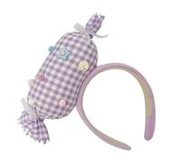 Tyinerc Bandeaux Bonbons pour Fille, Bandana Coloré 3D pour Fête, Serre-Tête Confortable pour Halloween Anniversaire Amis, Tenue Anniversaire Halloween Noël Rassemblement Amis