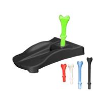 Tyinerc Base De Gazon De Golf | Support avec Tees précoupés Inclus,Base d'Entraînement pour Tee de Golf - pour Simulateur de Driving Range Putting Green Entraînement Jeu Extérieur et Intérieur