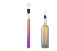 Tyinerc Bâtonnets Rafraîchisseurs à Vin | de Refroidissement Sans Gouttes | Refroidisseur De Bouteille De Vin,Cadeau pour Amateurs de Maison Bar Restaurant Whisky