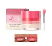 Tyinerc Baume Hydratant Pour Lèvres,22g Masque Baume Réparateur Pour Lèvres | Masque De Nuit Pour | Pour Gercées Fissurées Sèches Nuit Soirée Spa Voyage Lieu De Travail Maison Routine