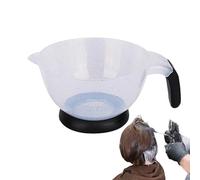 Tyinerc Bol mélangeur pour coloration des cheveux - Bol mélangeur pour coloration des cheveux - Bol de teinture pour cheveux de grande capacité - Base à ventouse solide, kit complet de coloration des