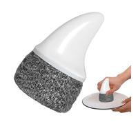 Tyinerc Brosse à vaisselle en forme de requin pour ustensiles de cuisine - Brosse à vaisselle avec boule métallique - Pour casseroles, poêles, vaisselle, lave-vaisselle, maison, cuisine et barbecue