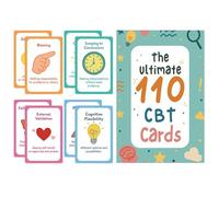 Tyinerc Cartes D'Affirmations De Pleine Conscience - Jeu de 110 Cartes de Gestion des Émotions | Outil Complet De Santé Mentale Pour Adultes Étudiants Parents Thérapeutes Éducateurs Conseillers -