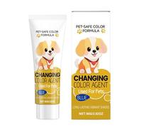 Tyinerc Colorant pour chien - Accessoire naturel et durable pour animaux de compagnie - Couleur des cheveux qui change de couleur - Pour chats, chiots, maison, voyage, cosplay, spectacles, séances