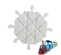 Tyinerc Connecteur De Voies De Train Jouet - Pièces De Rechange Pour Jouets Éducatifs,Pièces De Connexion Pour Pistes De Train En Bois | Pour Maison École Maternelle Garderie Jeu Anniversaire Jour Des