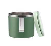 Tyinerc Contenant à Aliments Chauds pour le Déjeuner | 630ml Flacons à Soupe Étanches,Pot à Nourriture Chaude Isolé sous Vide - Pour L École Le Travail Les Voyages Le Camping En Plein