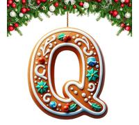 Tyinerc Décorations de Noël pour arbre, décoration de Noël en acrylique | Décoration de Noël pour l'intérieur, noms de maison mignons, ornements décoratifs créatifs, décorations d'intérieur pour