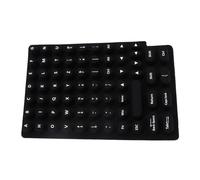 Tyinerc Embouts de touches pour ongles longs, autocollants d'aide à l'écriture, film adhésif réutilisable en silicone pour femme, ordinateur portable