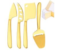 Tyinerc Ensemble Trancheur à Fromage,Ustensiles De Cuisine Multifonctionnels En Acier Inoxydable,Set De Râpe À Fromage Manuel De Cuisine - Pour Pâtisserie Restaurant Commercial Maison