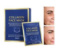 Tyinerc Feuilles de masque pour le visage - 4 Pièces Patchs Hydratants Nourrissants et Lissants | Produits Soins pour le Visage des Femmes,Pour Le Soin De Nuit Des Yeux Du Cou Et Du Menton En Mode Spa