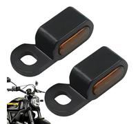 Tyinerc Feux De Clignotant Pour Motocyclette - Indicateurs De Clignotant Étanches 2 Pièces - Lampe De - Pour Trajets Autoroute Conduite Extérieur Nuit Sécurité