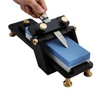 Tyinerc Guide d'affûtage,Précision universelle en d'aluminium réglable - Pierre à aiguiser réglable pour ciseau,Pour bricoleur adulte travail du bois rabot entretien restauration