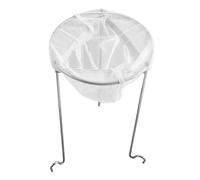 Tyinerc Jelly Strainer Sac à passoire réutilisable en acier inoxydable avec 3 pieds à crochet pour la cuisine, la confiture, le thé, les aliments, le filtrage des jus, la cuisson