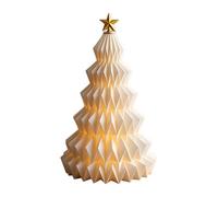 Tyinerc Joli livre de coloriage - Décoration de table de Noël 3D - Point central en papier blanc comme décoration moderne - Convient pour les enfants, les filles et les étudiants, parfait pour les