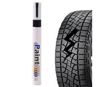 Tyinerc Marqueur de réparation de peinture, Stylo imperméable à colorier multi-surfaces pour la peinture, Fournitures de papeterie, stylo de lettrage de pneu pour verre, céramique, caoutchouc, bois