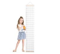 Tyinerc Mur de la croissance de la hauteur du bébé, Tableau de mesure des pour le mur | Graphique de croissance du toile pour mur,Règle de mesure étanche, décoration de pépinière amovible pour bébé