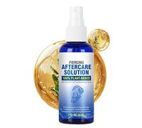 Tyinerc Nettoyant pour piercing - 60 ml - Solution de nettoyage apaisante en spray - Solution pour nettoyer les piercings - Pour irritation du nez, soin des plaies, élimination des bosses du ventre