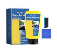 Tyinerc Nettoyant Pour Vitres Automobile | Revitalisant Hydrophobe Anti-Buée,Décapant Taches D'Eau Pare-Brise Auto - Pour Camion Automobile Berlines Pick-Up Scooters SUV Camping-Car Bateau Détailage